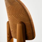 Pine dining set by Rainer Daumiller for Hirtshals Savvaerk, set of 7