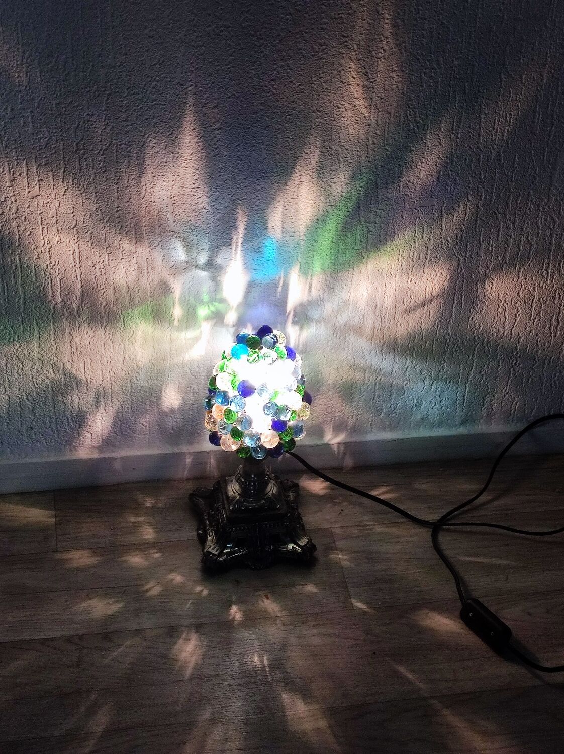 Grape lamp in Art Nouveau style