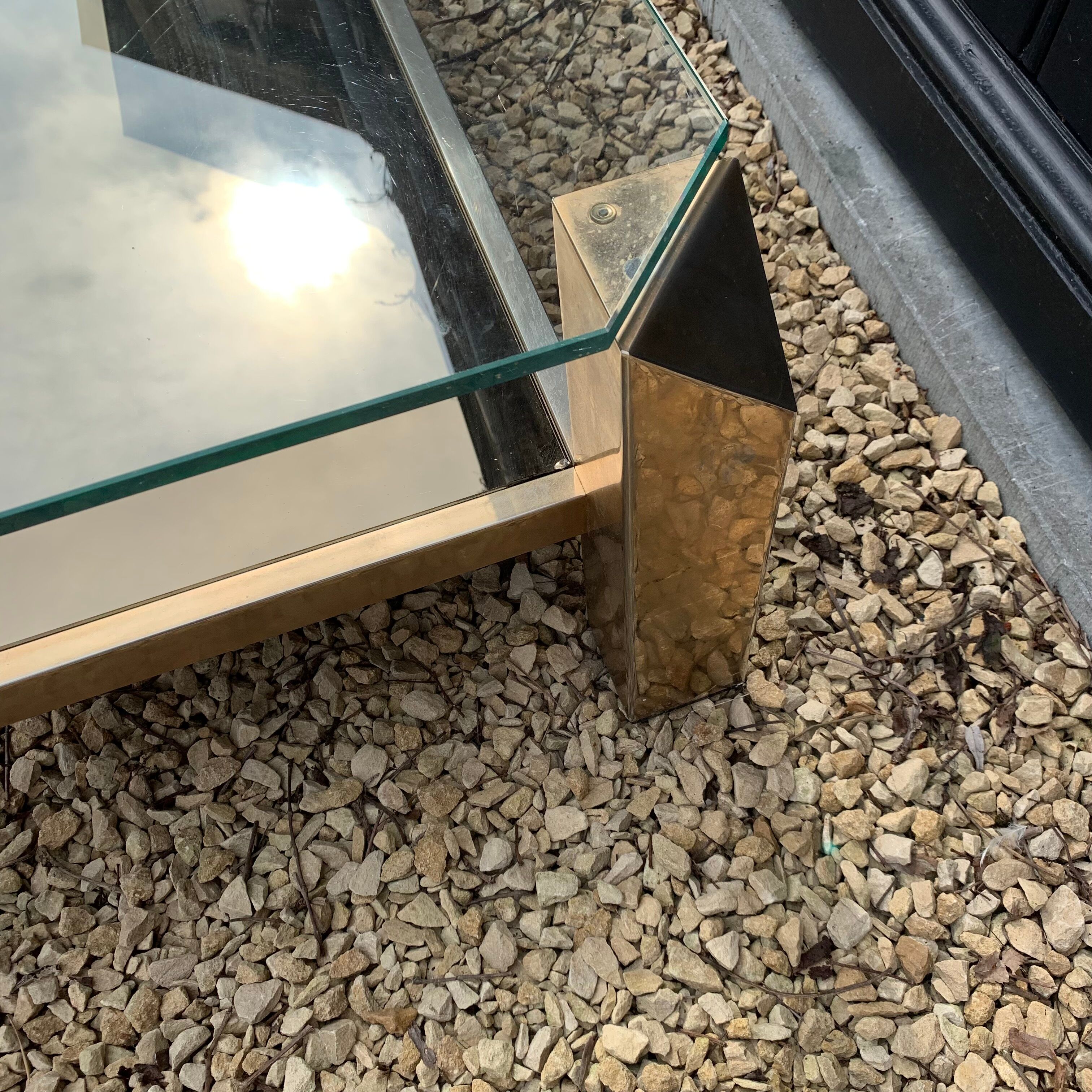 Table basse Belgo Chrome