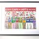 Café des Arts Saint-Tropez Signed Michel Godjevac