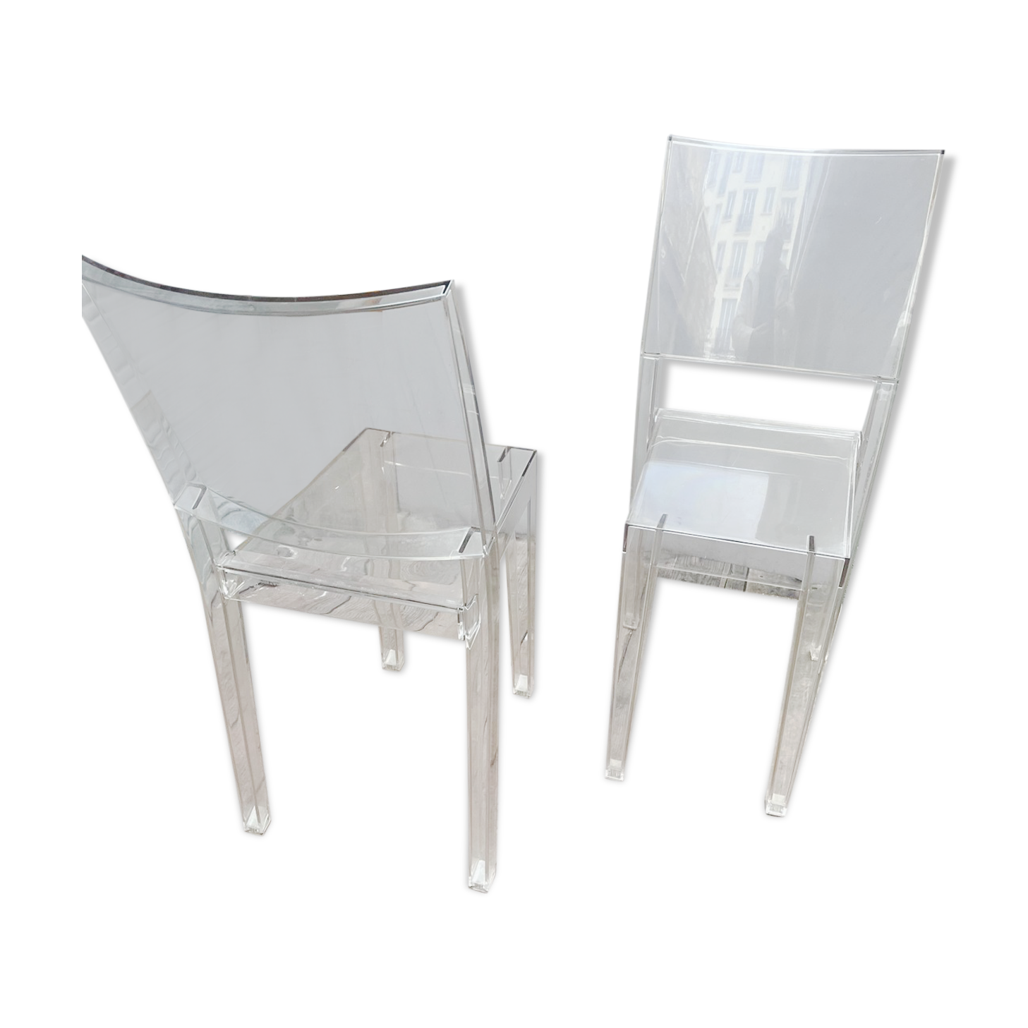 Paire de chaises La Marie Philippe Starck édition Kartell
