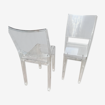Pair of chairs La Marie Philippe Starck Kartell edition