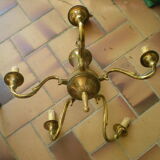Lustre art deco-5 branches
