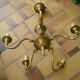 Lustre art deco-5 branches