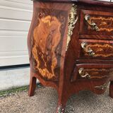 Louis XV style chest of drawers marquetry