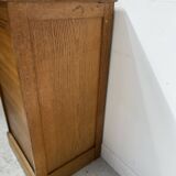 Classeur a rideau en chêne massif Meuble de bureau XX siècle