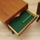 Danish teak bedside chests of drawers, 1960s