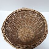 Wicker storage basket paper basket