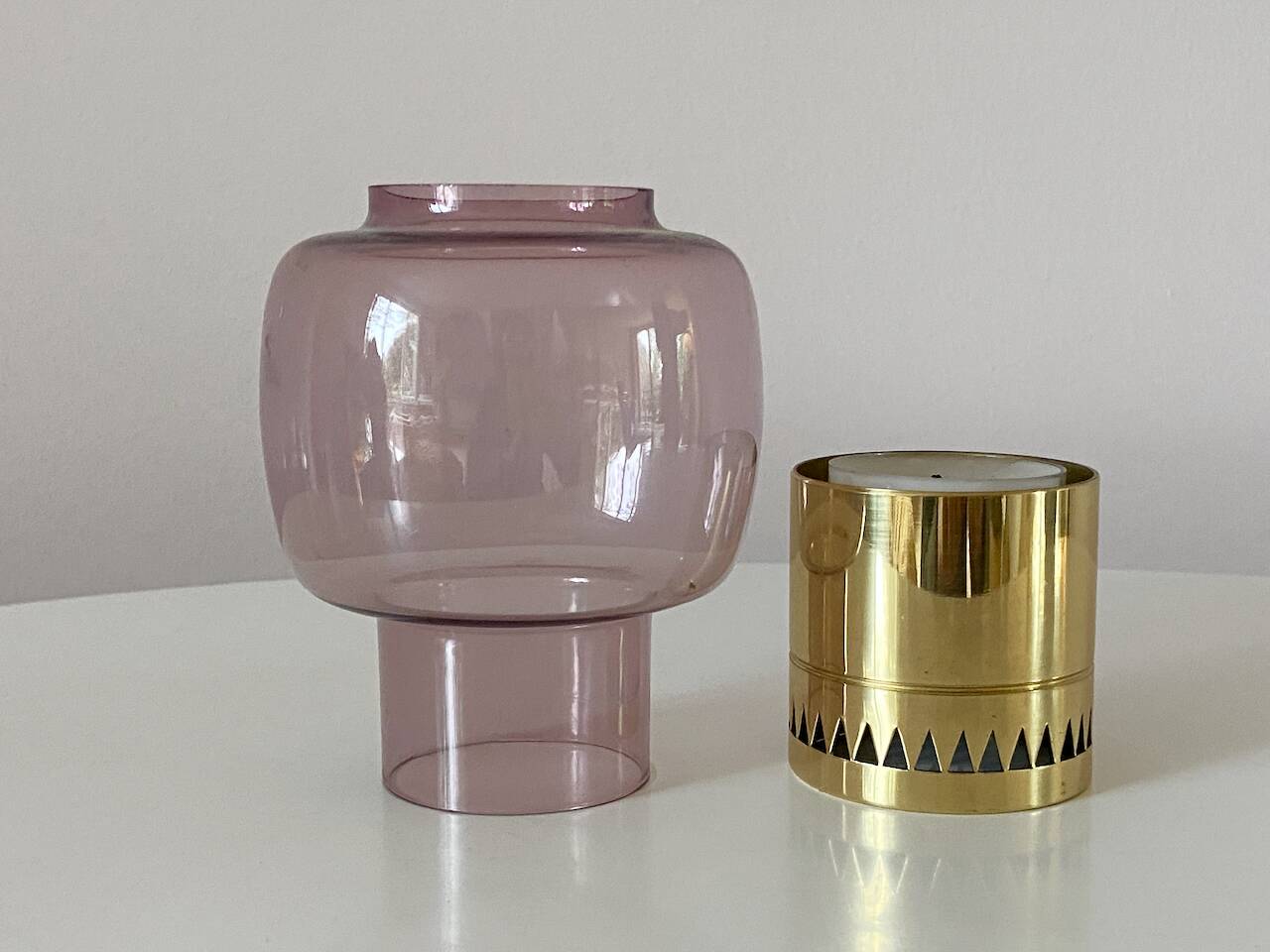 1x candle holder Typ L63 Design Hans Agne Jakobsson for Markaryd Sweden