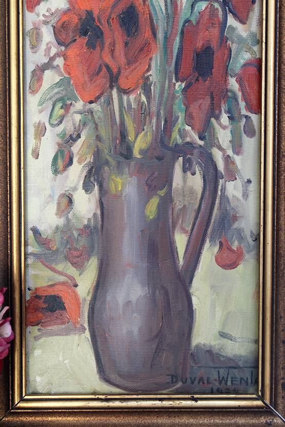 Tableau The Poppies by Simone Duval Wenta