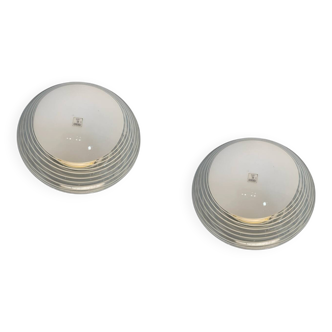 Murano Glass Flushmounts Set of 2