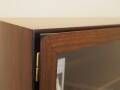 Rosewood display cabinet by Omann Jun Møbelfabrik model 6 with lighting, Denmark 1960s