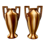 Paire de vases louis gueulle