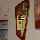 Grand miroir rétroviseur vintage
