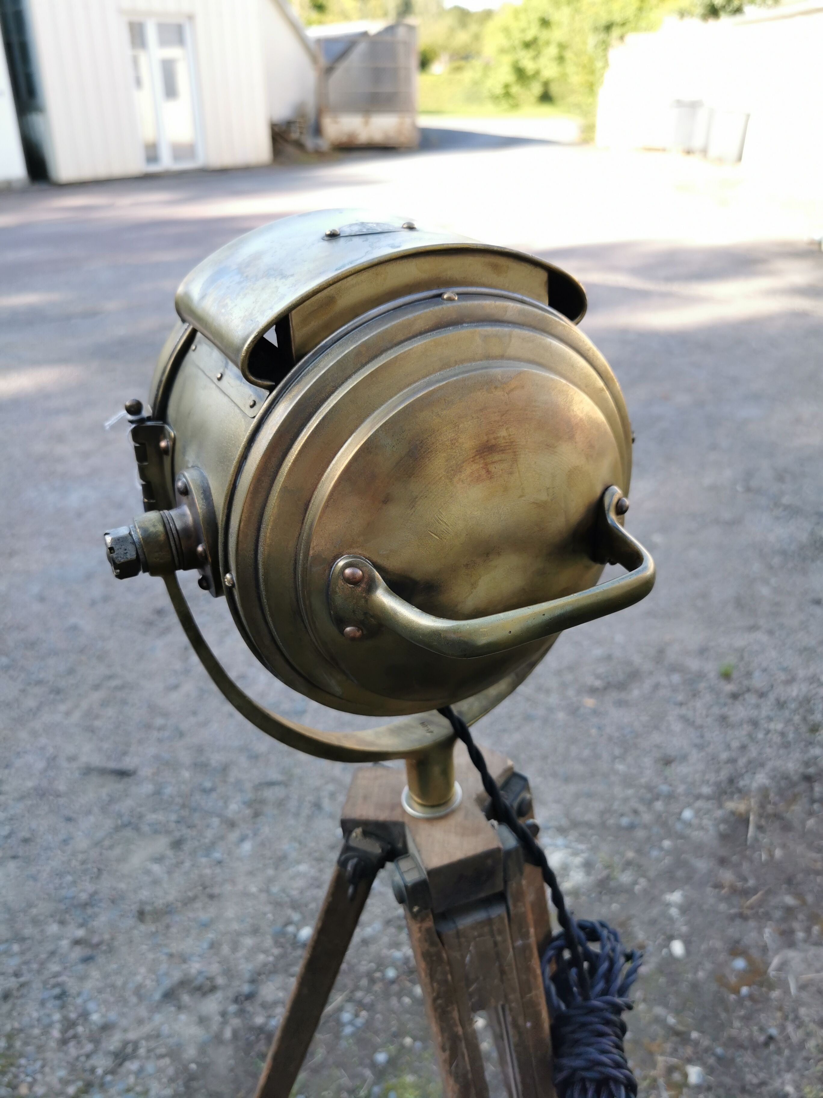 Old lighthouse industrial floor lamp