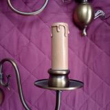 3 double brass appliques