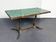 Coffee table with malachite top and brass frame, France, 1950s