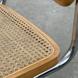 Cesca design chair model b32 in chrome