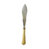 Coupe papier argent et ivoire