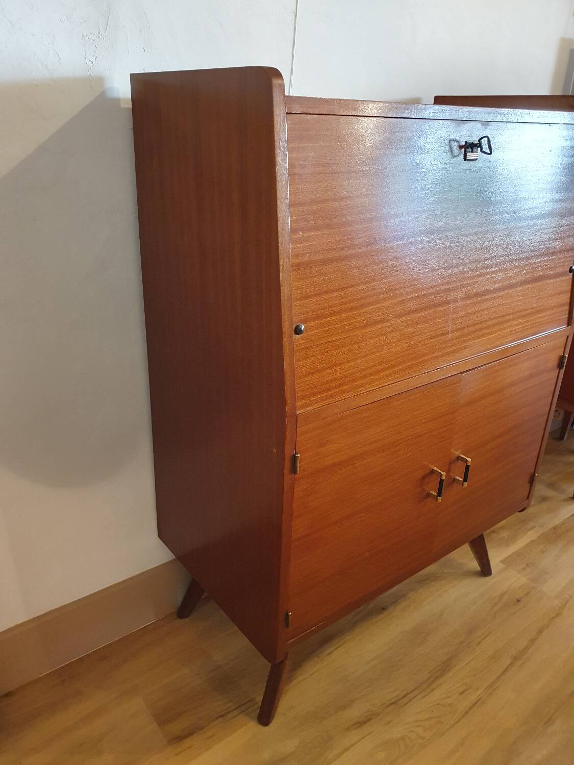 1960s compass foot secretary