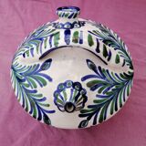 Old vintage gargoulette goat in earth and ceramic