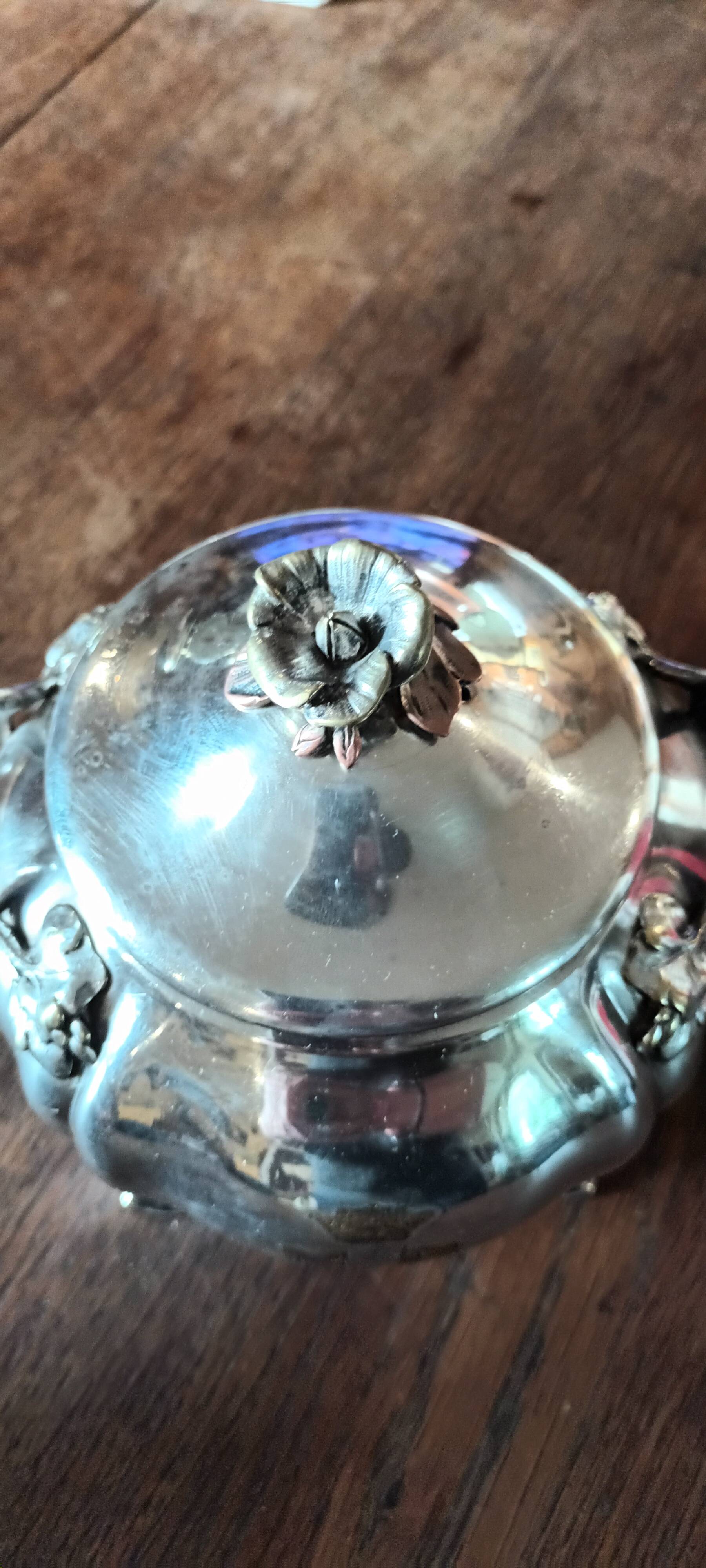 Christofle Liseron Sugar Bowl