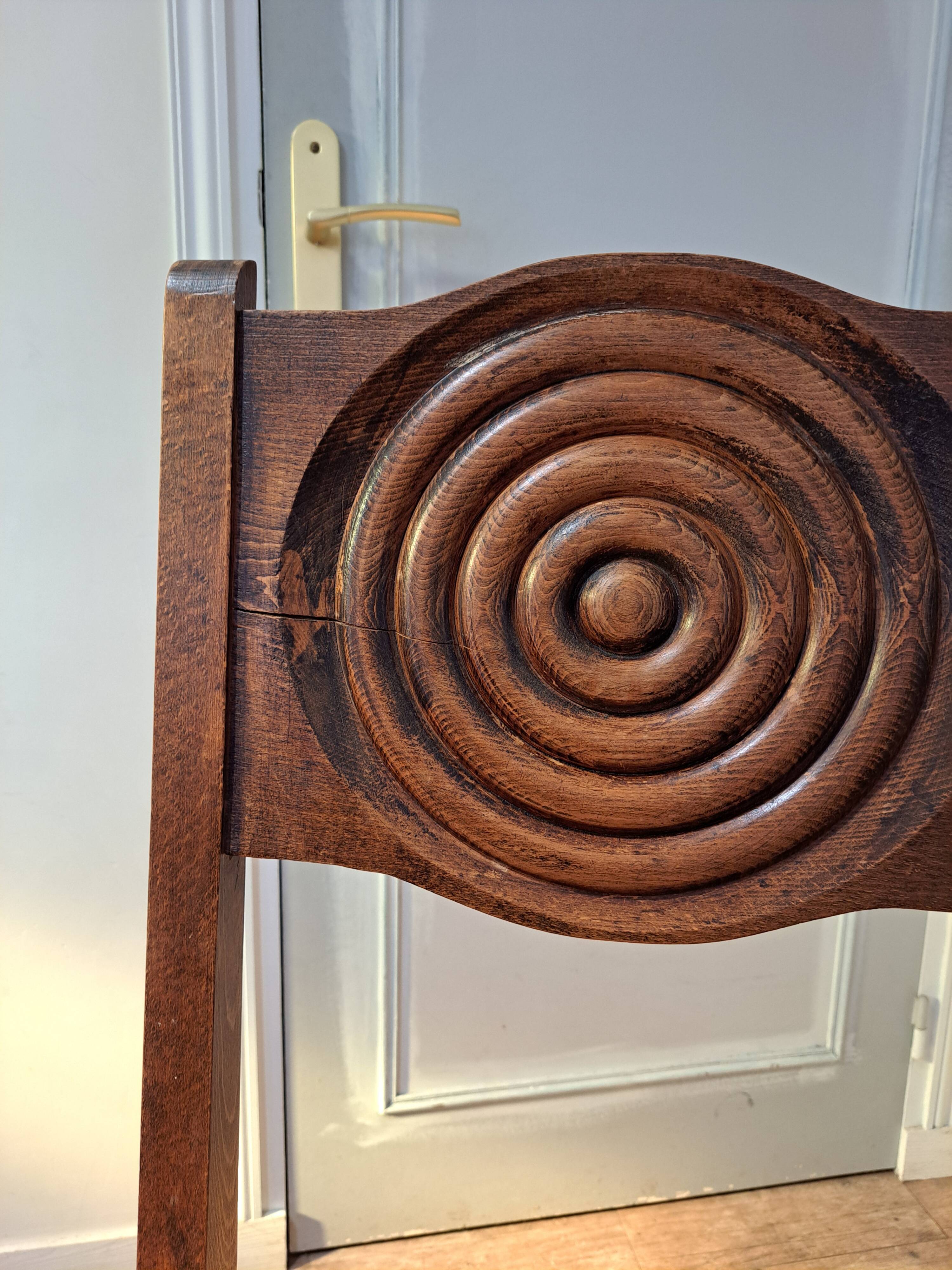 6 arts and crafts chairs