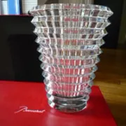 Vase eye oval baccarat 24 cm crstal transparent