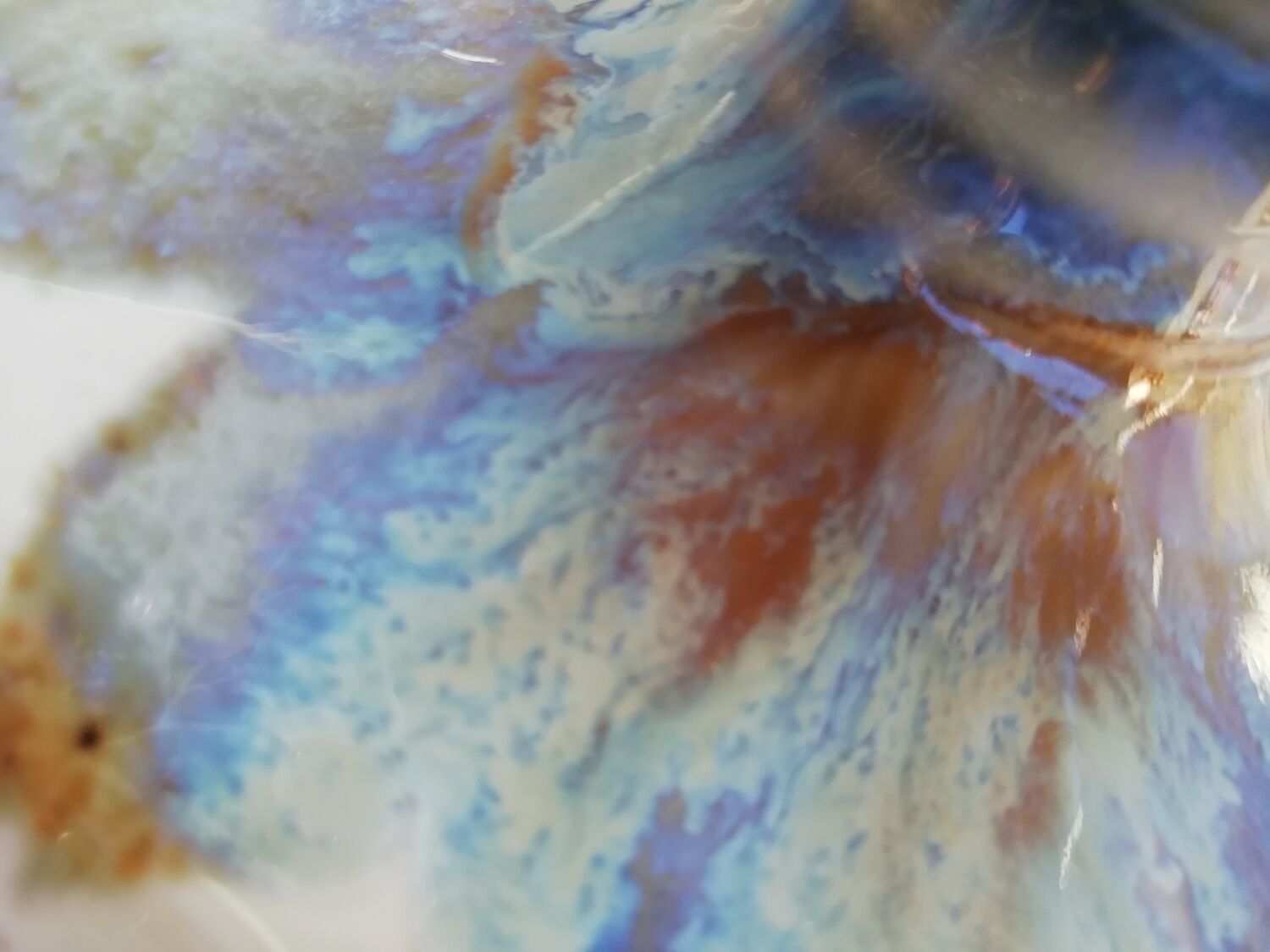 Rhoda stoneware clouds candle holder