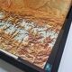 Framed Satellite Photograph - Landsat Image 1980, 42 x 42 cm