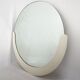 Miroir mural rond italien des années 1960, 80 cm