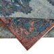 Tapis bleu années 1970 163 cm x 267 cm