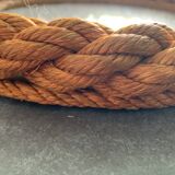 Design mirror in braided rope, 1960