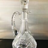 Carafe en cristal taillé