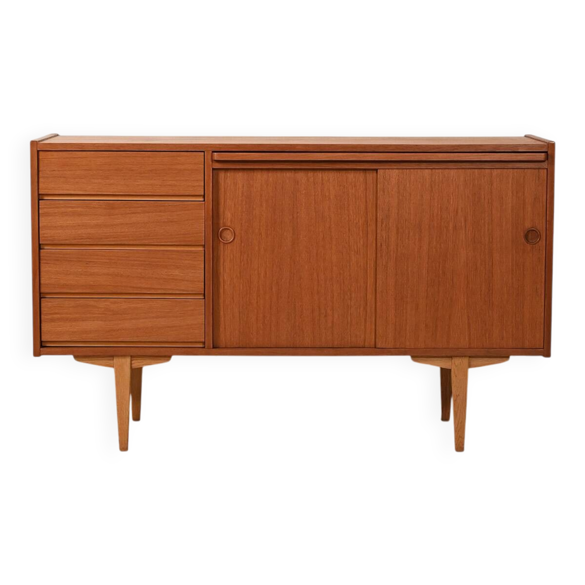 Sideboard Swedish 1960s with writing desk