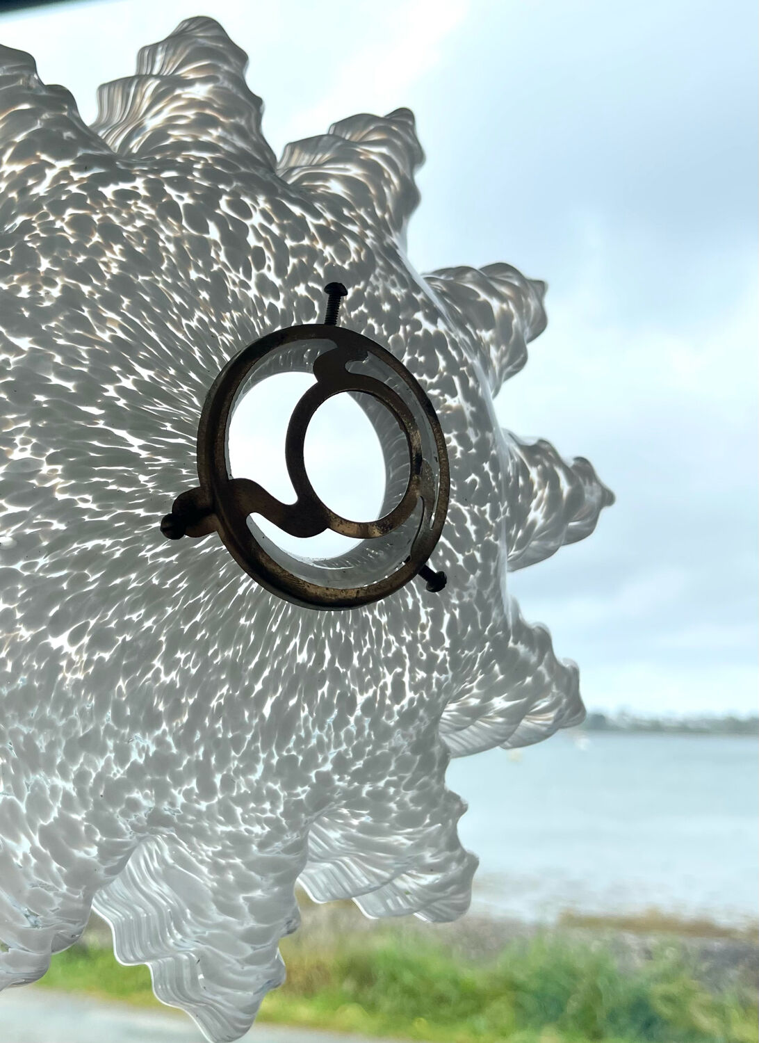 Clichy glass lampshade