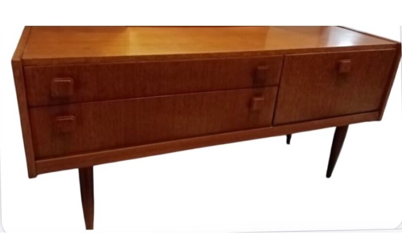 Enfilade, Commode scandinave vintage en teck