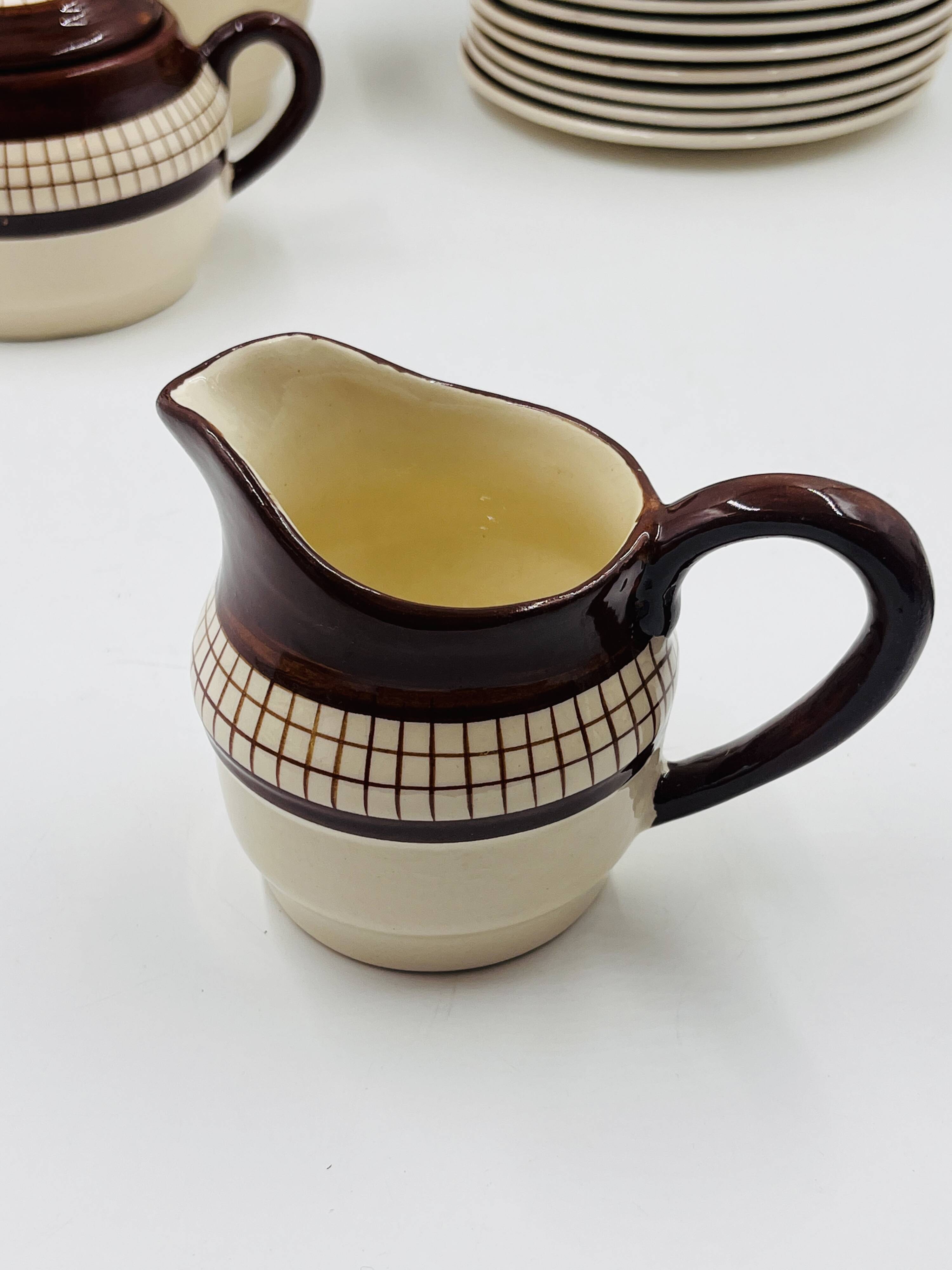 Vintage breakfast service