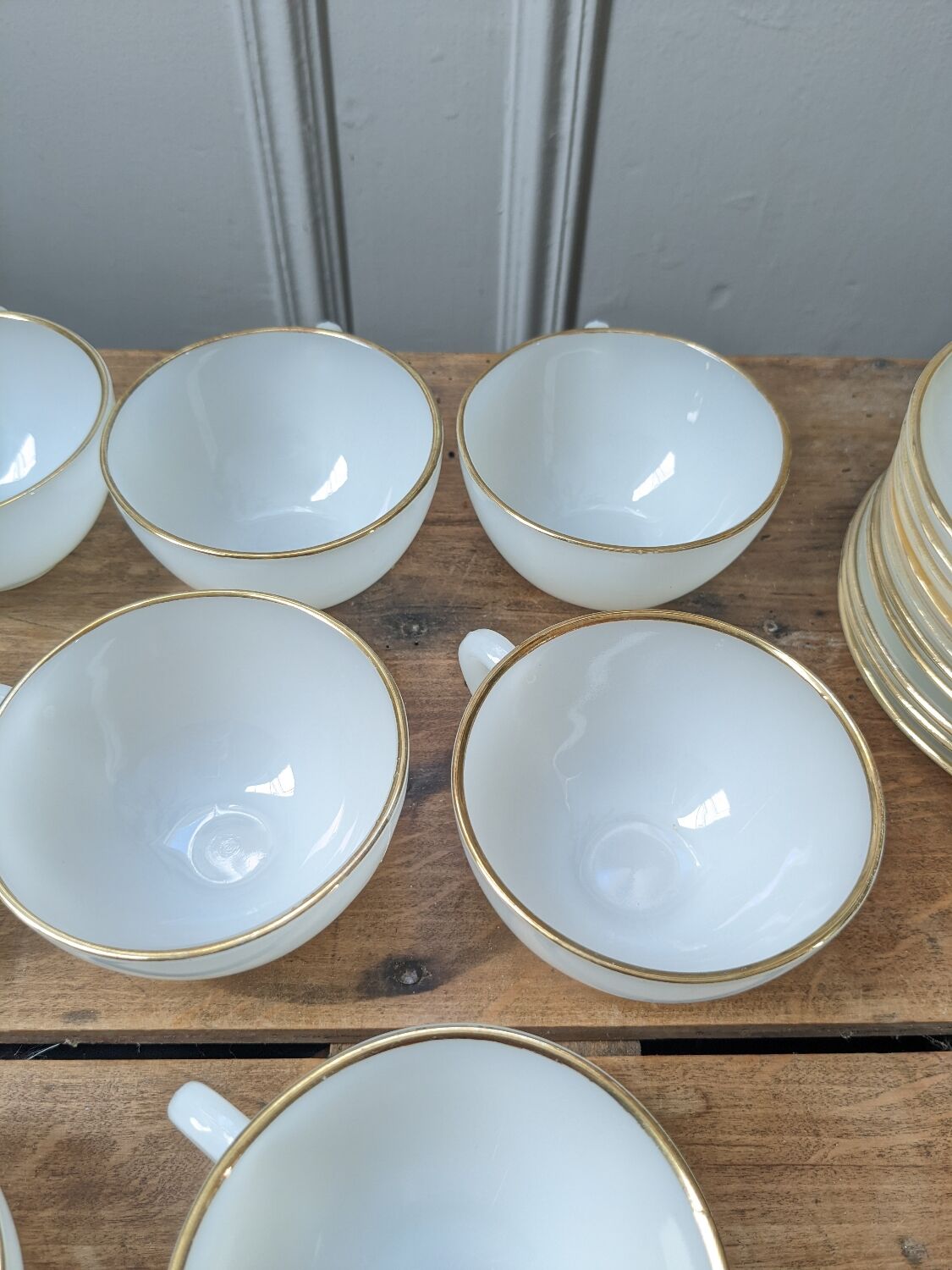 Opaline cups harlequin arcopal