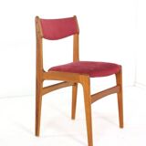 Set van 4 stoelen Erik Buch model 89 'Tjele'