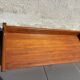 Kai Kristiansen teak wall shelf with drawers, Kaagaards Møbelfabrik, 1960s