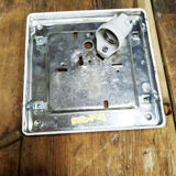 Murano glass square ceiling in the shape of a flower