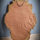 Gilded mirror worked 33x58cm