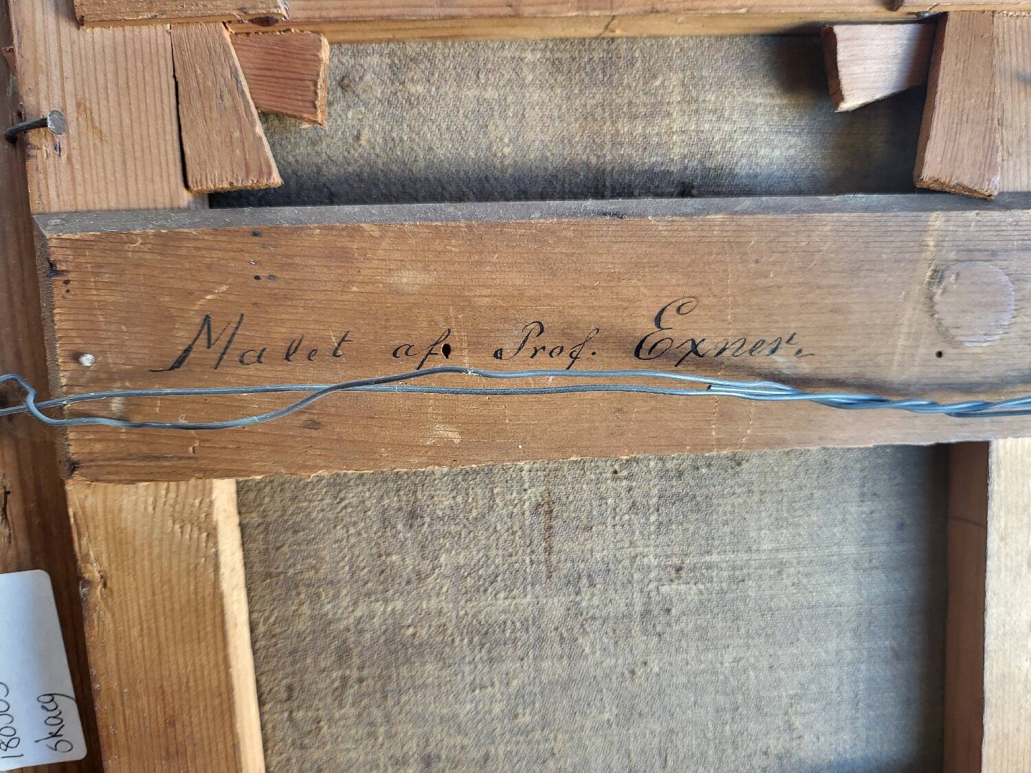 Portrait of an old bearded man - 19th-century school -