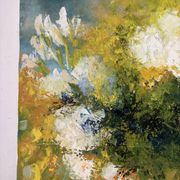 "June Bouquet", oil on canvas signed Bottini