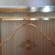 Marble and brass radiator cover