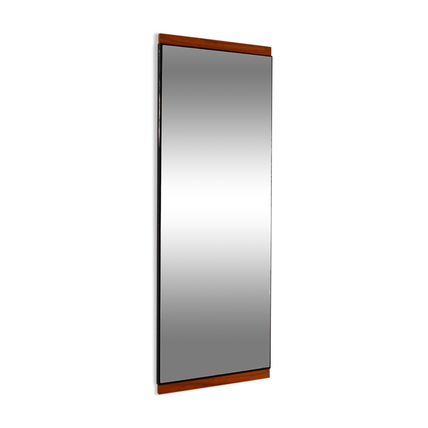 Scandinavian teak mirror 1960s