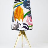 Adjustable tripod table lamp in brass Missoni x Kalmar Vienna, Austria, 1950s