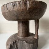 African folk art stool