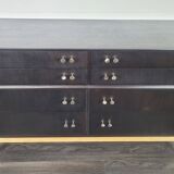 G-Plan Black Double Chest of Drawers, 1960s